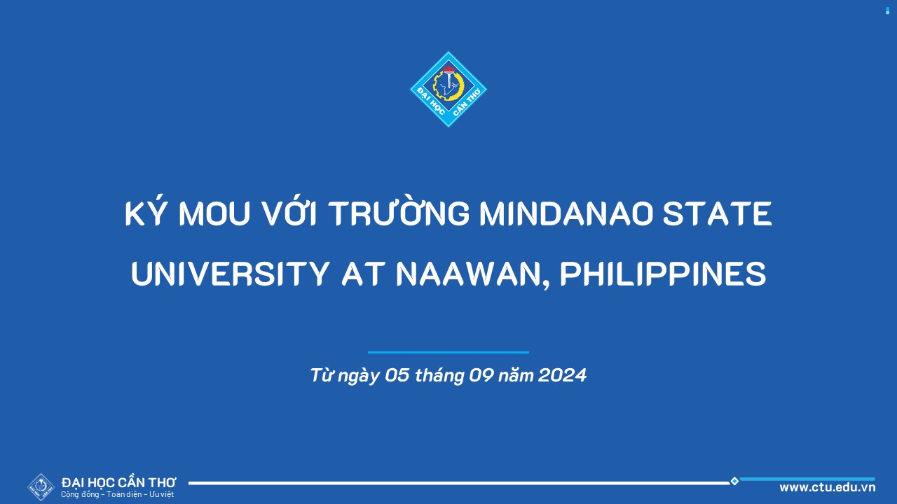 MoU Mindanao State University