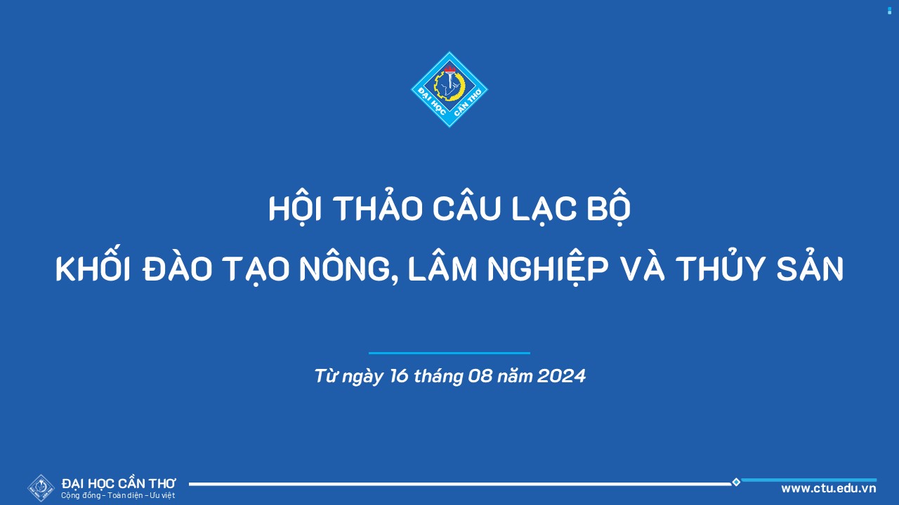 ht clb nong lam thuy san