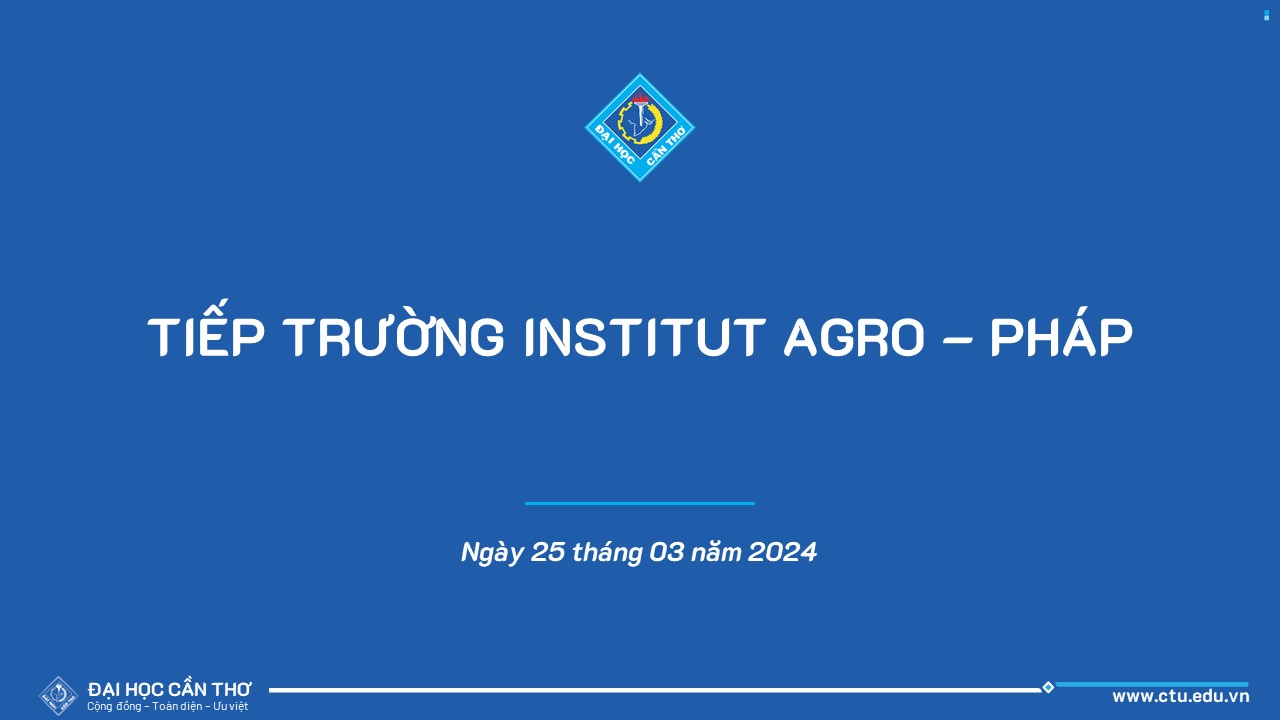 truong Institut Agro Phap